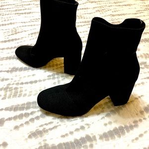 Altard State Size 8.5 Black Sock Ankle Boots